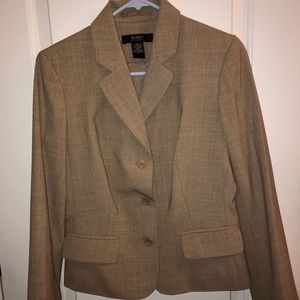 Body By Victoria Tan Suit Jacket & Skirt